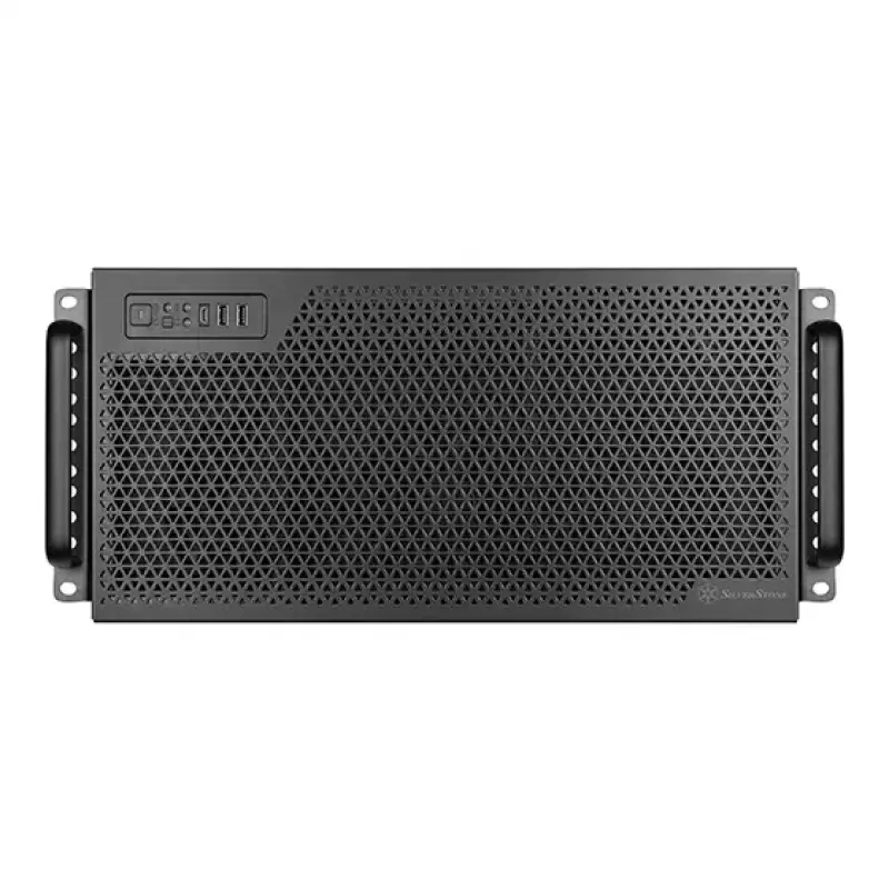 Rack de servidor Silverstone RM52 preto ATX SFX 440x550x220mm