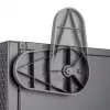 Rack de servidor Silverstone RM52 preto ATX SFX 440x550x220mm