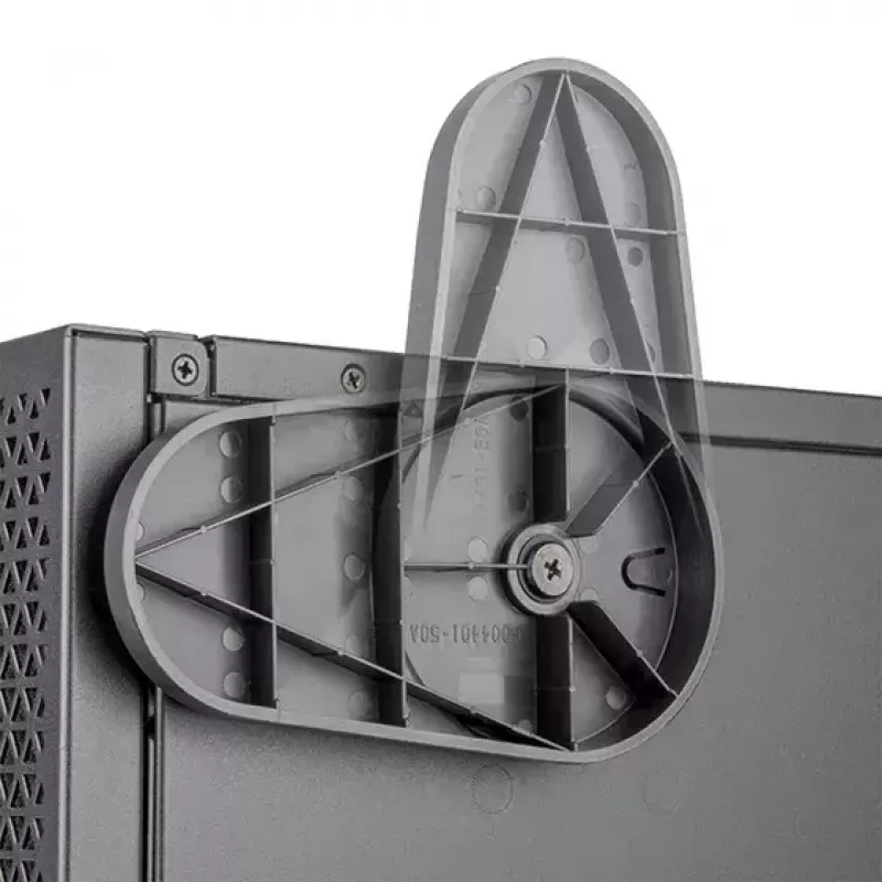 Rack de servidor Silverstone RM52 preto ATX SFX 440x550x220mm