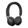 Jabra Evolve2 65 USB-C preto MS base de carregamento estéreo