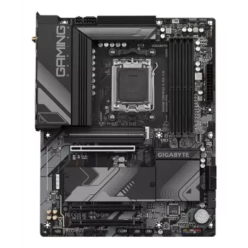 Placa-mãe GIGABYTE B650 GAMING X AX V2 - CPUs AMD Ryzen 9000 Series, VRM 8+2+2 fases, até 8000MHz DDR5 (OC), 1xPCIe 5.0 + 2xPCIe 4.0 M.2, 2.5GbE LAN, WIFI 6E, USB 3.2 Gen 2