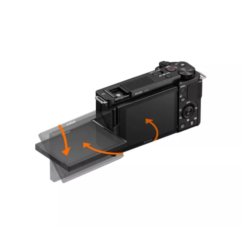 Sony α ZV-E10 corpo MILC 24.2 MP CMOS 6000 x 4000 píxeis preto
