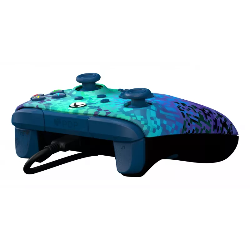 “PDP Rematch Advanced” preto, verde USB comando de jogos analógico / digital PC, Xbox One, Xbox Series S, Xbox Series X