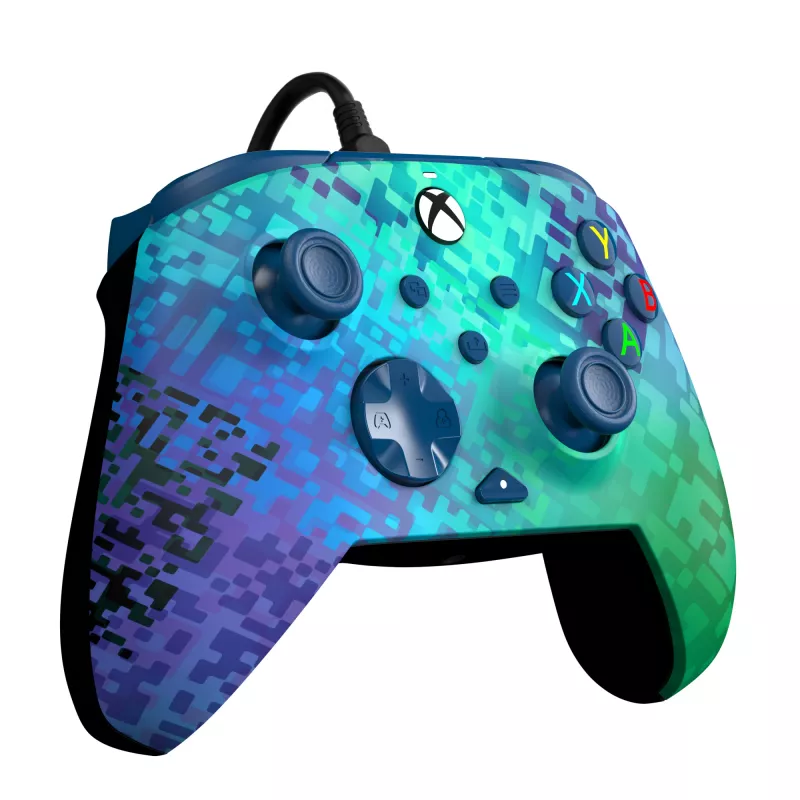 “PDP Rematch Advanced” preto, verde USB comando de jogos analógico / digital PC, Xbox One, Xbox Series S, Xbox Series X