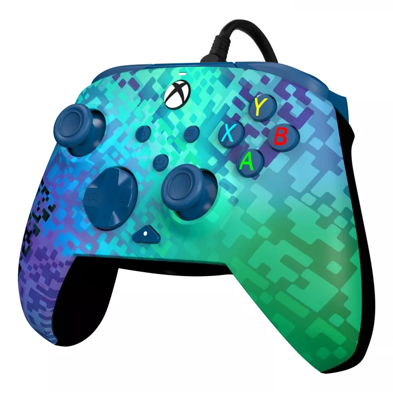 “PDP Rematch Advanced” preto, verde USB comando de jogos analógico / digital PC, Xbox One, Xbox Series S, Xbox Series X