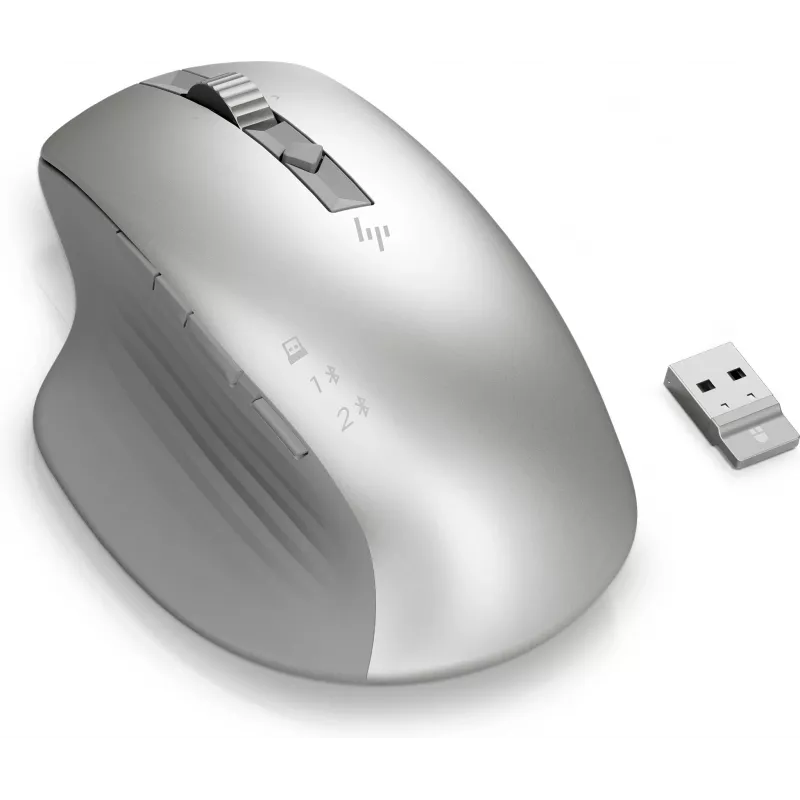 Rato sem fios HP 930 Creator, para destros, Bluetooth, 3000 DPI, prateado