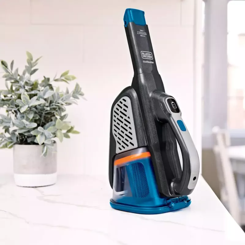 Aspirador de mão Black & Decker BHHV520BF-QW, sem fios, limpeza a seco, 35 W, depósito de pó 0,7 l, autonomia 21 min, 1,2 kg