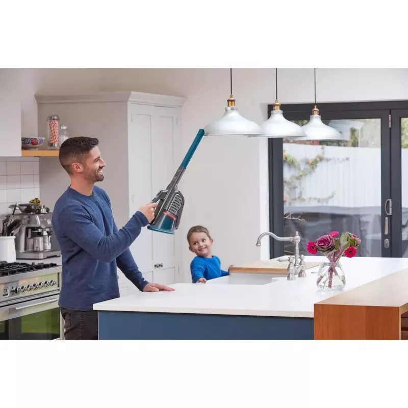 Aspirador de mão Black & Decker BHHV520BF-QW, sem fios, limpeza a seco, 35 W, depósito de pó 0,7 l, autonomia 21 min, 1,2 kg