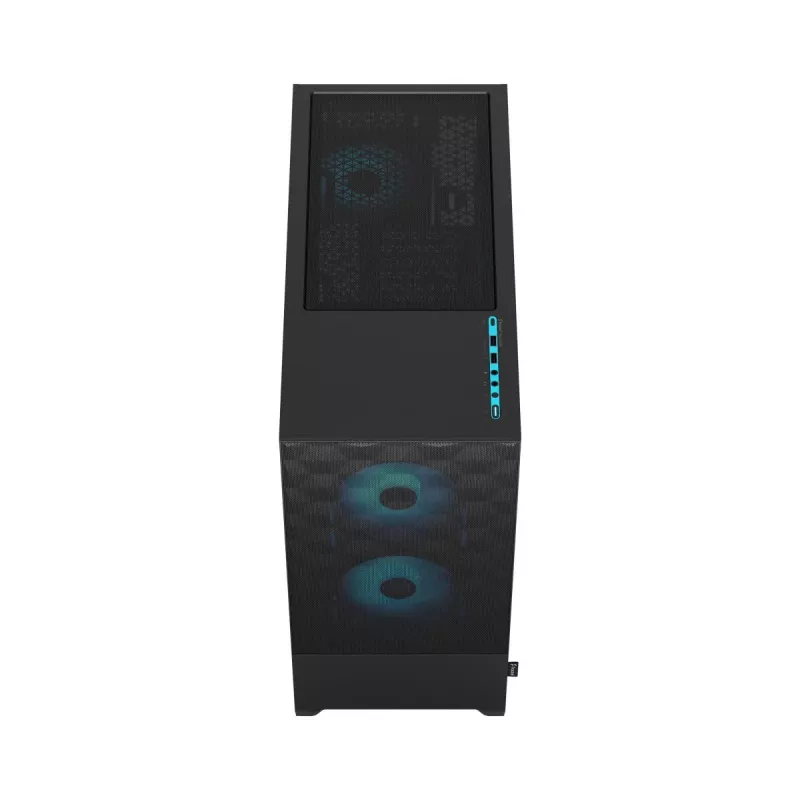 FRACTAL DESIGN Pop Air RGB Cyan Core TG Clear Tint