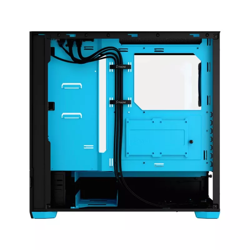 FRACTAL DESIGN Pop Air RGB Cyan Core TG Clear Tint
