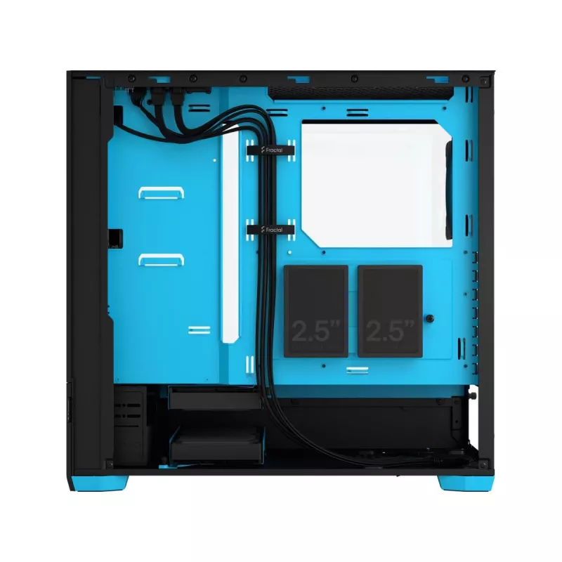FRACTAL DESIGN Pop Air RGB Cyan Core TG Clear Tint