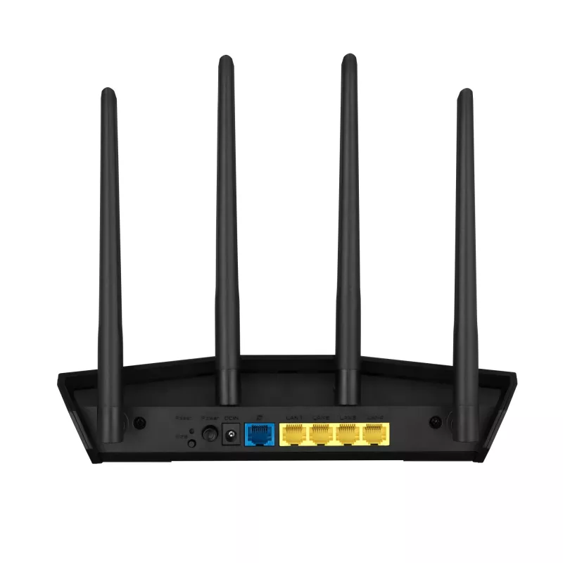 ASUS RT-AX57 router sem fios Gigabit Ethernet dual-band (2,4 GHz / 5 GHz) preto