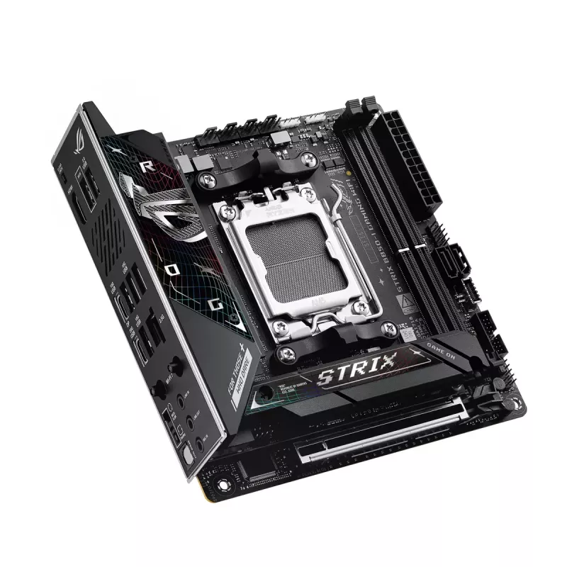 Motherboard ASUS ROG STRIX B850-I GAMING WIFI, AMD B850, Socket AM5, mini ITX, 2x DDR5, Wi-Fi 7, 2.5Gb LAN