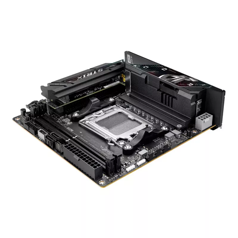 Motherboard ASUS ROG STRIX B850-I GAMING WIFI, AMD B850, Socket AM5, mini ITX, 2x DDR5, Wi-Fi 7, 2.5Gb LAN