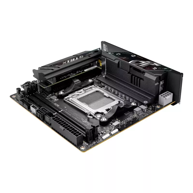 Motherboard ASUS ROG STRIX B850-I GAMING WIFI, AMD B850, Socket AM5, mini ITX, 2x DDR5, Wi-Fi 7, 2.5Gb LAN
