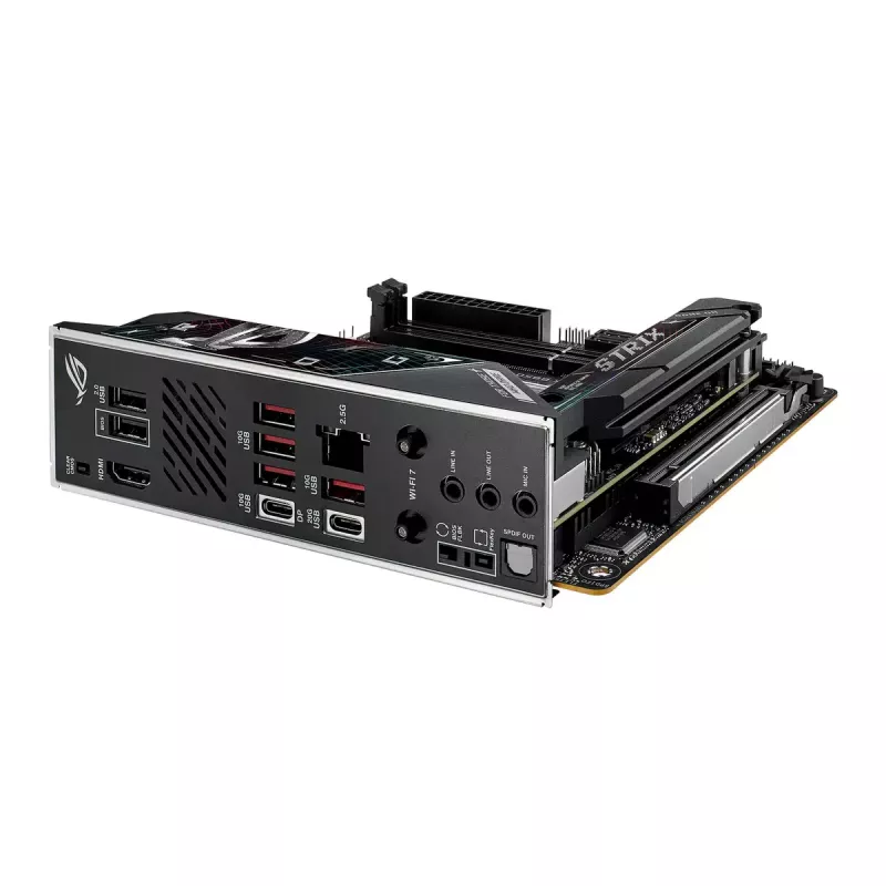 Motherboard ASUS ROG STRIX B850-I GAMING WIFI, AMD B850, Socket AM5, mini ITX, 2x DDR5, Wi-Fi 7, 2.5Gb LAN