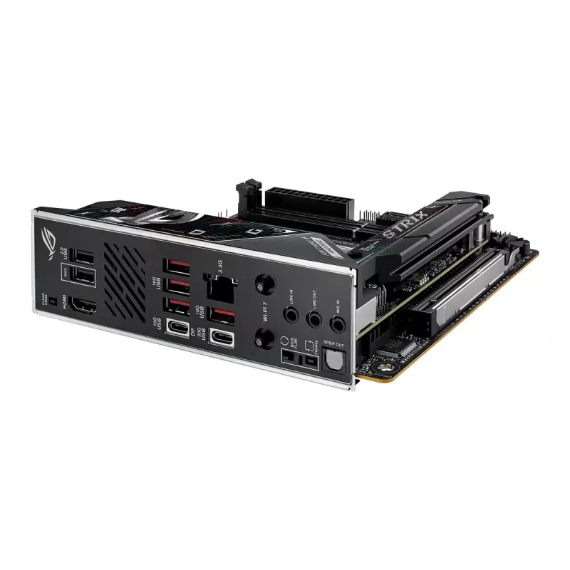 Motherboard ASUS ROG STRIX B850-I GAMING WIFI, AMD B850, Socket AM5, mini ITX, 2x DDR5, Wi-Fi 7, 2.5Gb LAN