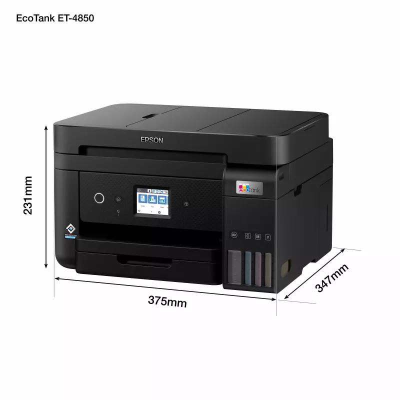 Epson EcoTank ET-4850 Jato de tinta A4 4800 x 1200 DPI 33 ppm Wi-Fi