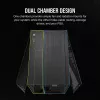 Caixa de PC CORSAIR - Mid-Tower - 2500x Dual Chamber - preto