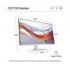 Monitor HP Series 5 FHD 532sf de 31,5 polegadas, painel VA 1920×1080, 100 Hz, 300 cd/m², contraste 3000:1, HDMI×2 + VGA, inclinável, prateado