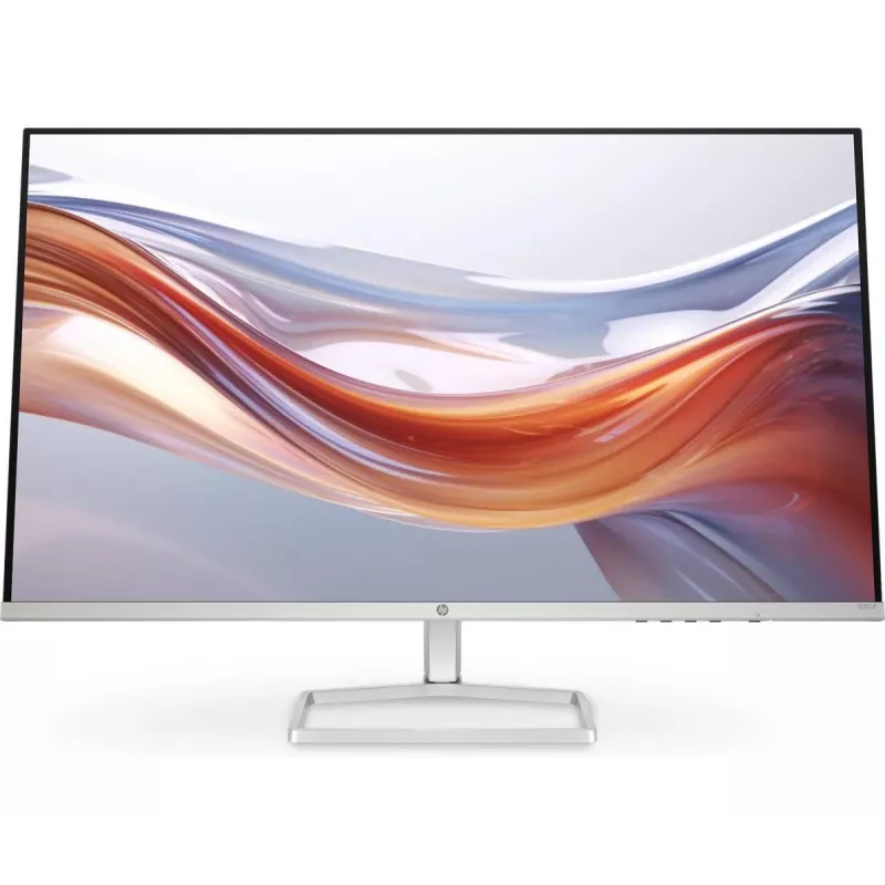 Monitor HP Series 5 FHD 532sf de 31,5 polegadas, painel VA 1920×1080, 100 Hz, 300 cd/m², contraste 3000:1, HDMI×2 + VGA, inclinável, prateado