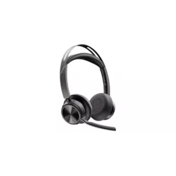 Headset HP Poly Voyager Focus 2 USB-C-C + adaptador USB-C/A + base de carregamento