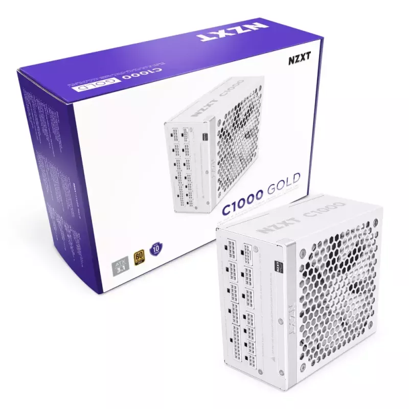 Fonte de alimentação NZXT C1000 Gold 1000 W