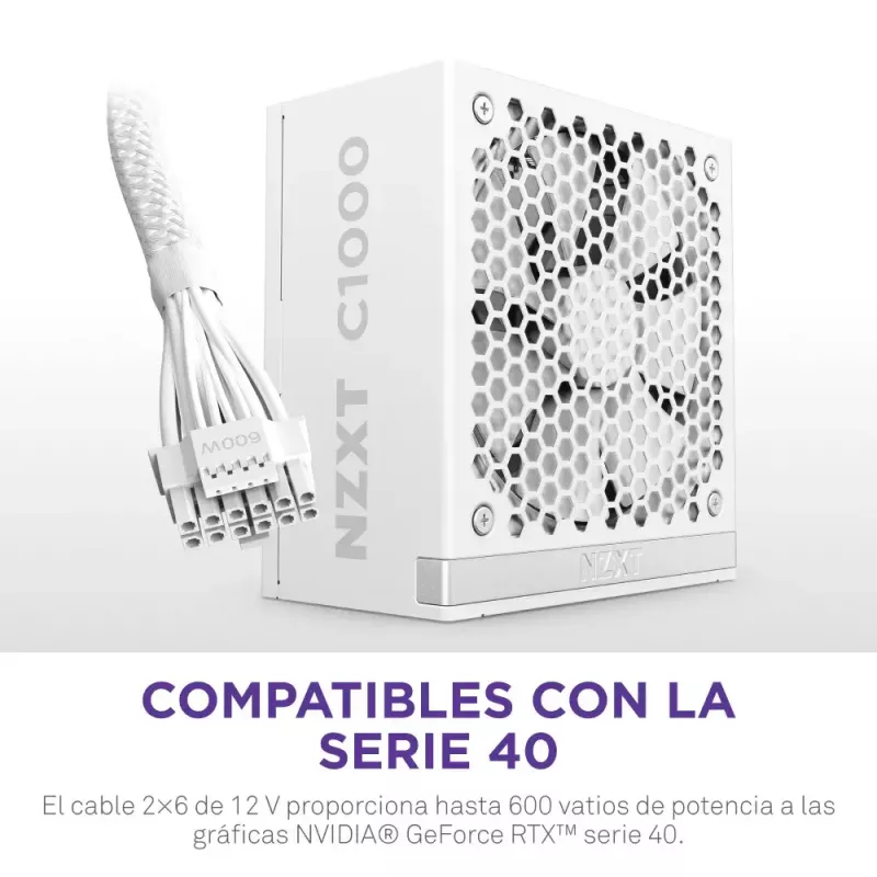 Fonte de alimentação NZXT C1000 Gold 1000 W