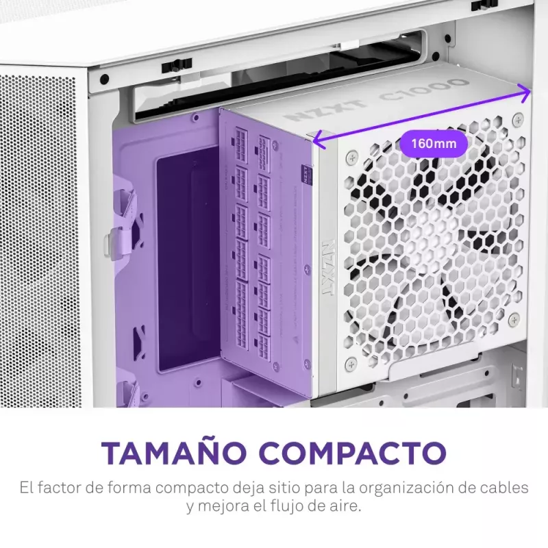 Fonte de alimentação NZXT C1000 Gold 1000 W