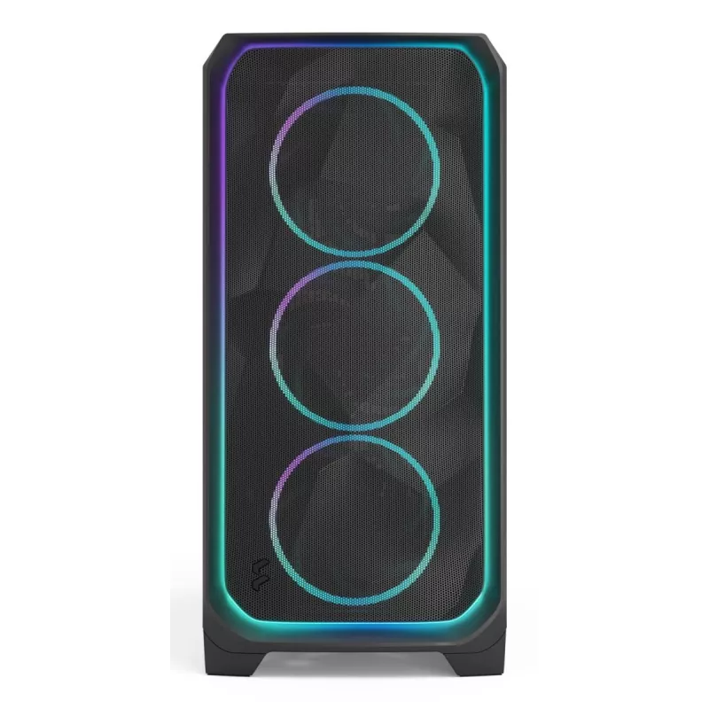 FRACTAL DESIGN Meshify 3 XL Ambience Pro RGB preto TG Light Tint