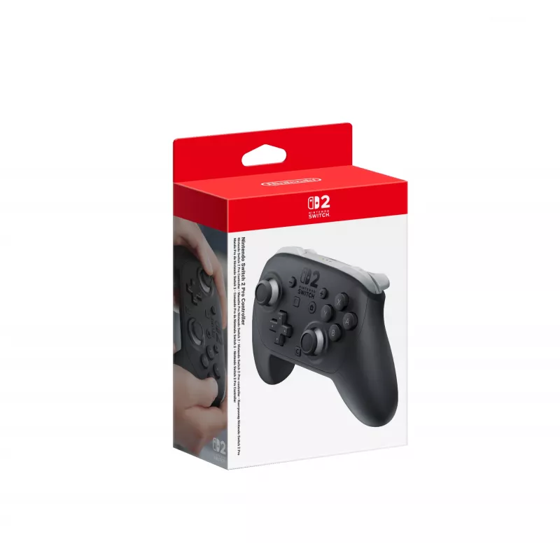 Nintendo Switch 2 Pro Controller preto Bluetooth comando analógico / digital Nintendo Switch 2