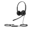 Yealink UH34 Dual Teams headset, com fios, escritório/call center, 20 - 20000 Hz, 118 g, headset, preto