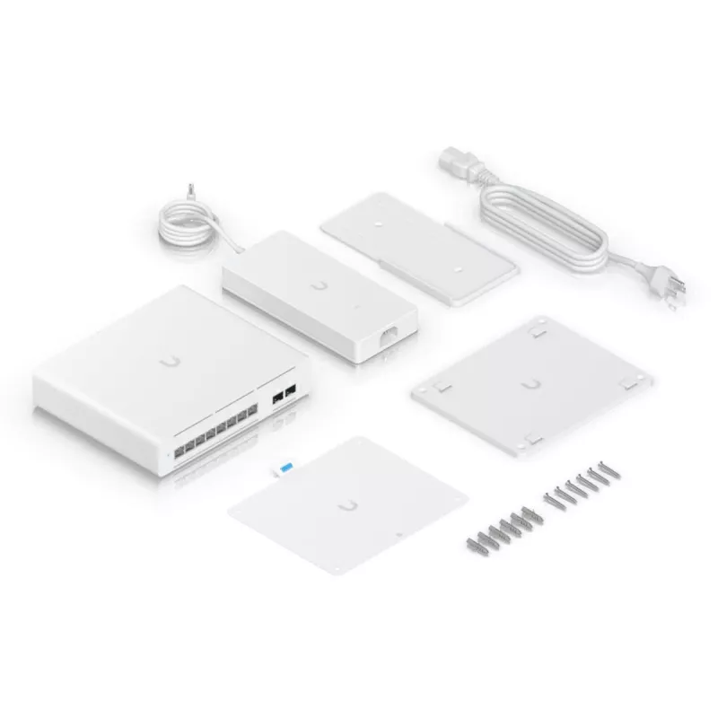 Switch gerido Ubiquiti UniFi Pro XG 8 PoE 10G Ethernet 8 portas