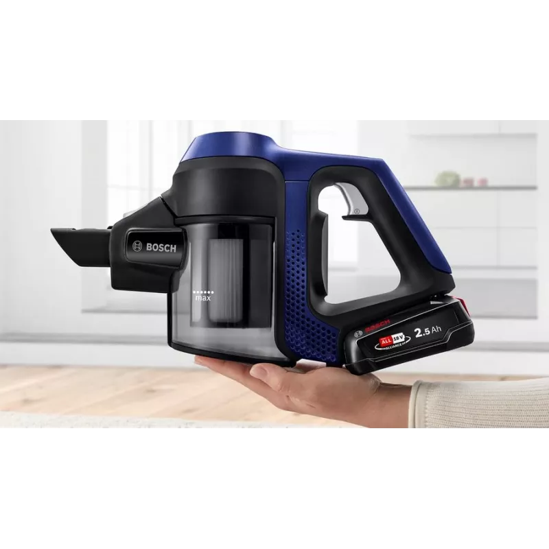 Aspirador vertical com bateria Bosch Serie 6 BBS611MAT 2-em-1
