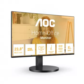 Monitor de computador AOC B3 27B3CF2 68,6 cm (27 polegadas) 1920 x 1080 píxeis Full HD LED preto