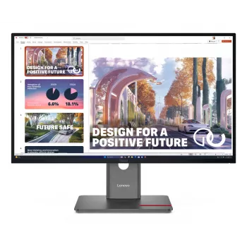 Monitor Lenovo ThinkVision P27QD-40, 68,6 cm (27 polegadas), 2560 x 1440 píxeis, Wide Quad HD, LED, 6 ms, preto