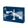 ARCTIC Z2 (Gen 3) - Braço duplo para monitor com hub USB