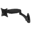 ARCTIC W1-3D - Suporte de parede para monitor com tecnologia de elevação a gás, 8 kg, 33 cm (13 polegadas), 81,3 cm (32 polegadas), 75 x 75 mm, 100 x 100 mm, preto