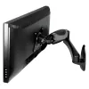 ARCTIC W1-3D - Suporte de parede para monitor com tecnologia de elevação a gás, 8 kg, 33 cm (13 polegadas), 81,3 cm (32 polegadas), 75 x 75 mm, 100 x 100 mm, preto