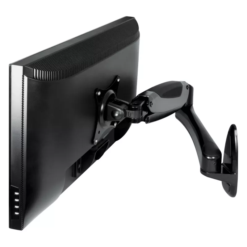 ARCTIC W1-3D - Suporte de parede para monitor com tecnologia de elevação a gás, 8 kg, 33 cm (13 polegadas), 81,3 cm (32 polegadas), 75 x 75 mm, 100 x 100 mm, preto