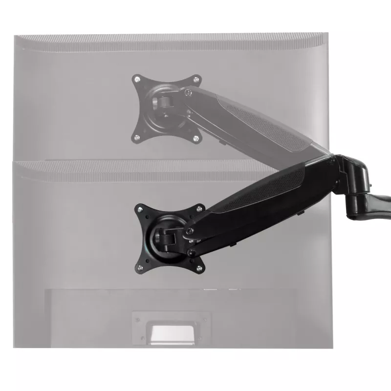 ARCTIC W1-3D - Suporte de parede para monitor com tecnologia de elevação a gás, 8 kg, 33 cm (13 polegadas), 81,3 cm (32 polegadas), 75 x 75 mm, 100 x 100 mm, preto
