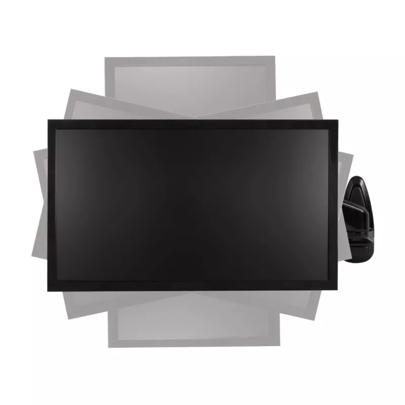 ARCTIC W1-3D - Suporte de parede para monitor com tecnologia de elevação a gás, 8 kg, 33 cm (13 polegadas), 81,3 cm (32 polegadas), 75 x 75 mm, 100 x 100 mm, preto