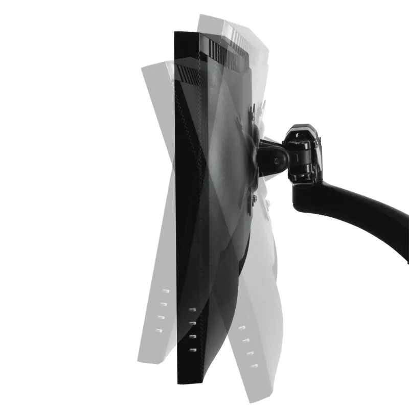 ARCTIC W1-3D - Suporte de parede para monitor com tecnologia de elevação a gás, 8 kg, 33 cm (13 polegadas), 81,3 cm (32 polegadas), 75 x 75 mm, 100 x 100 mm, preto