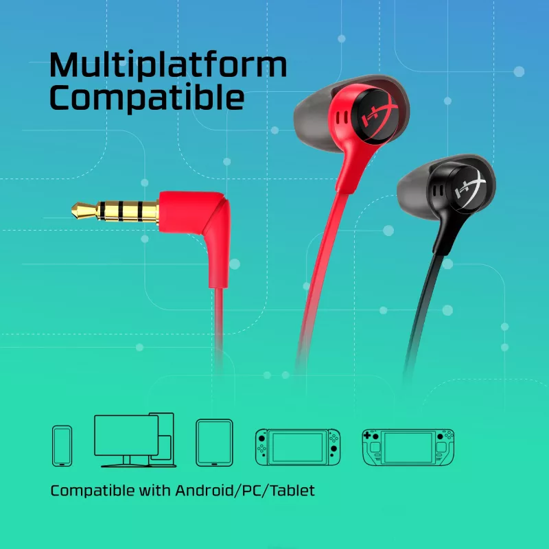 HyperX Cloud Earbuds II preto