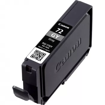 Tinteiro Canon PGI-72GY cinzento, autonomia padrão, cinzento, tinta pigmentada, 1 unid., 165 páginas