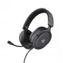 Headset Trust GXT 498 Forta com fios arco de cabeça gaming preto