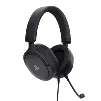 Headset Trust GXT 498 Forta com fios arco de cabeça gaming preto