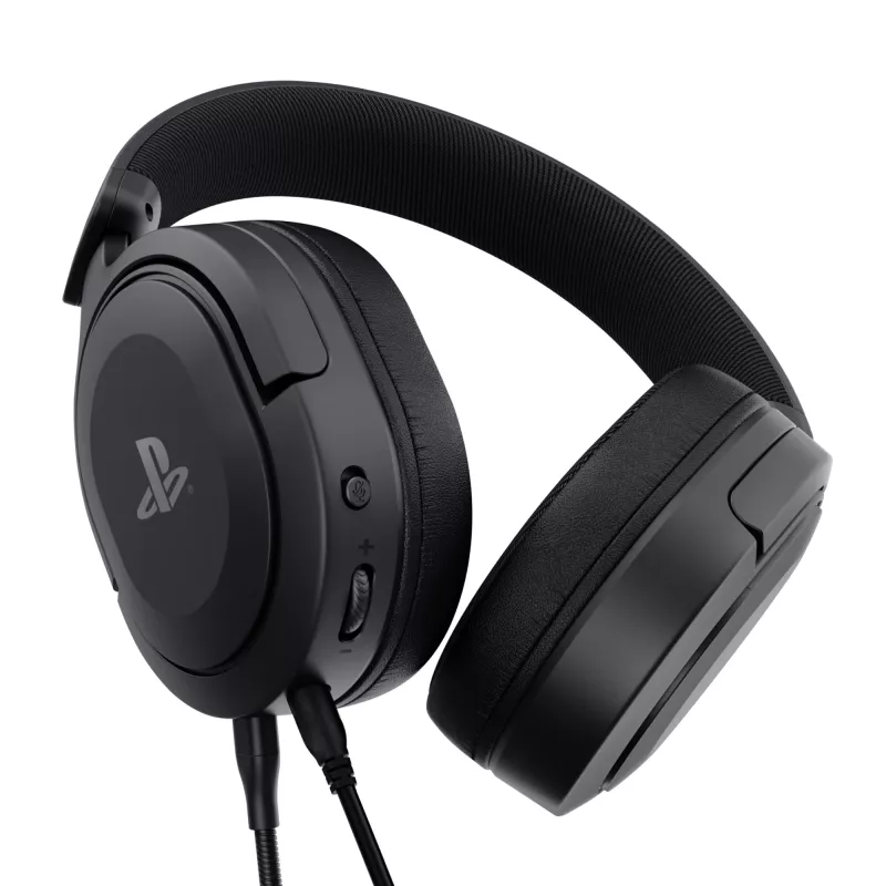 Headset Trust GXT 498 Forta com fios arco de cabeça gaming preto