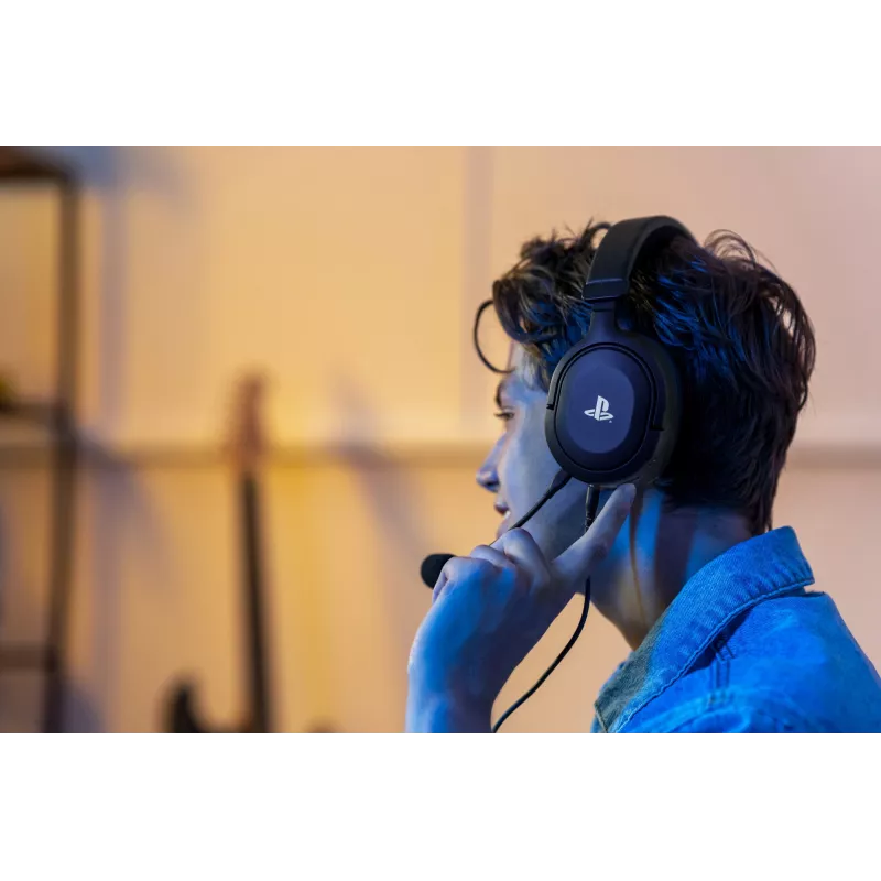 Headset Trust GXT 498 Forta com fios arco de cabeça gaming preto