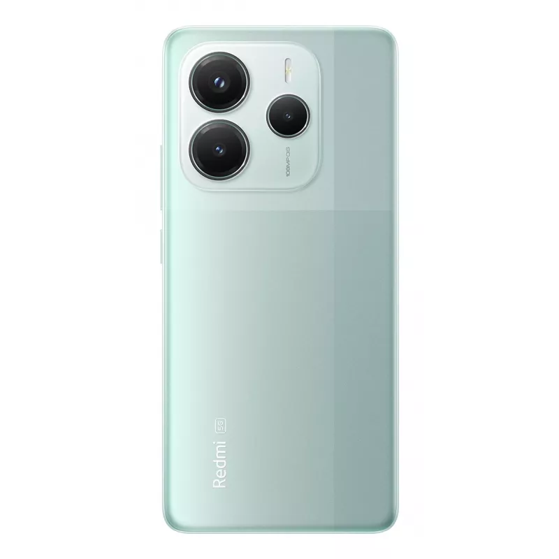 Smartphone Xiaomi Redmi Note 14 5G, 6,67 polegadas AMOLED, 8 GB RAM, 256 GB, verde coral, MediaTek Dimensity 7025 Ultra, IP64